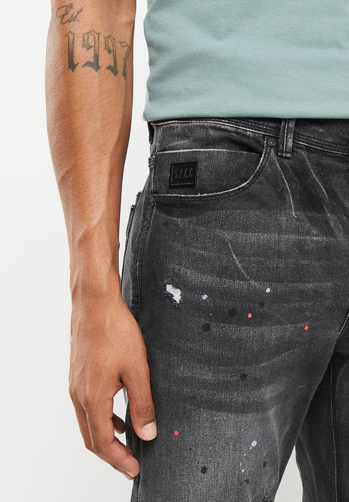 S.P.C.C - Coal yard jeans - black