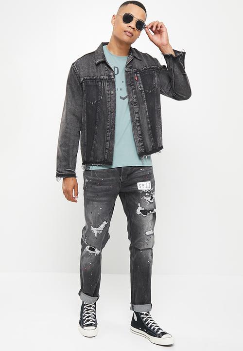 S.P.C.C - Coal yard jeans - black