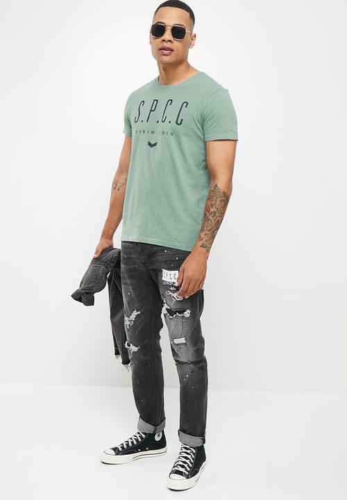 S.P.C.C - Darrow tee - light blue