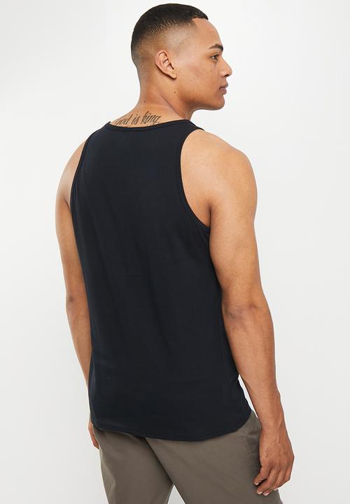 Fox - Carv vest - black