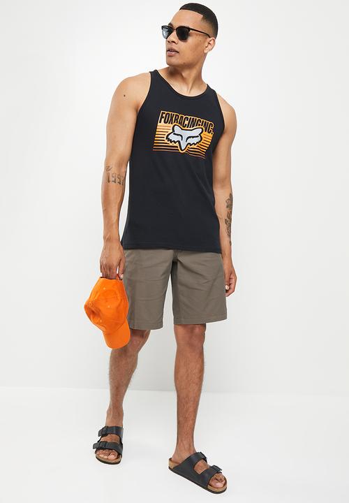 Fox - Carv vest - black