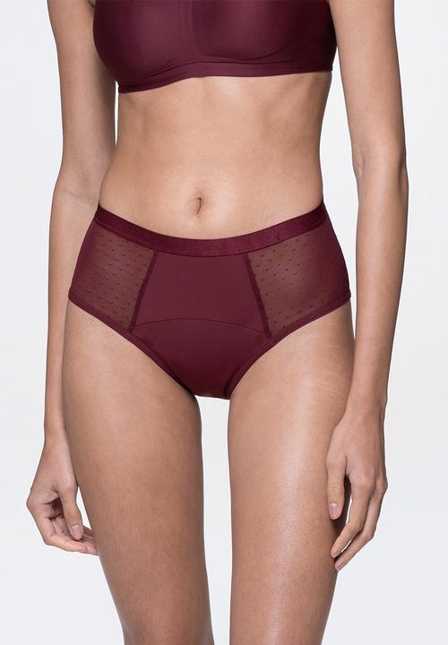 DORINA - Vega ecomoon 2-pack period panty - red