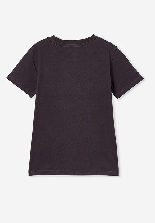 Cotton On - Max skater short sleeve tee - phantom/keep on rolling
