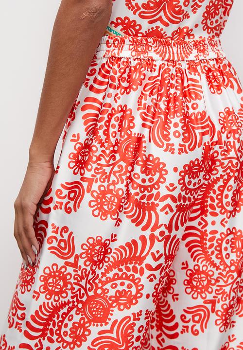 Superbalist - Printed wide leg - border print