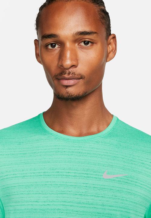 Nike - Dri-FIT Miler Royal Blue Running Tee - light menta