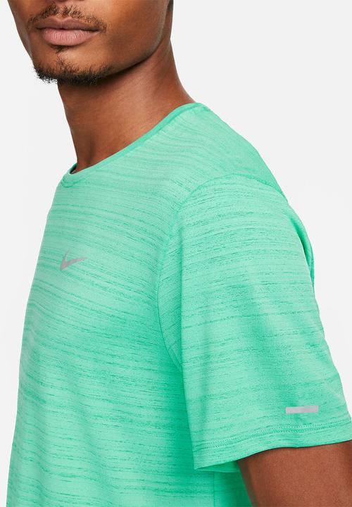 Nike - Dri-FIT Miler Royal Blue Running Tee - light menta