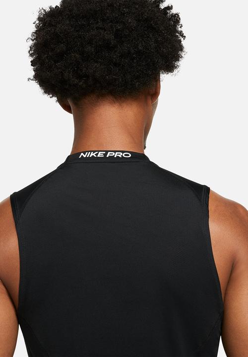 Nike - Dri-FIT Men's Tight-Fit Vest - black/white