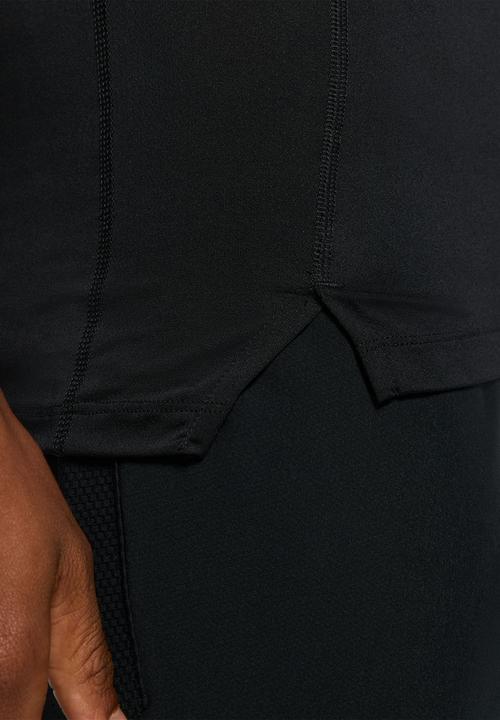 Nike - Dri-FIT Men's Tight-Fit Vest - black/white