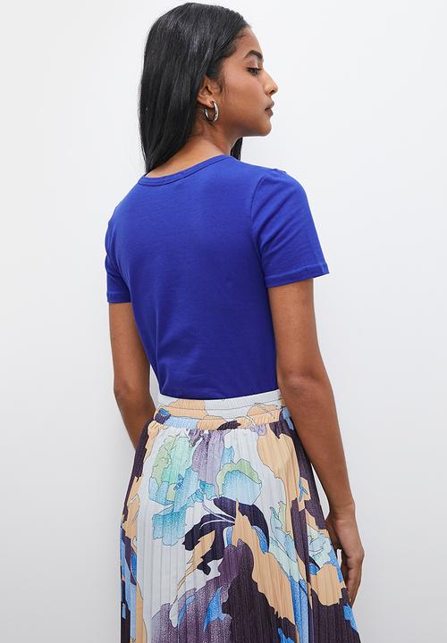 Superbalist - Basic crew fitted tee - dazzling blue