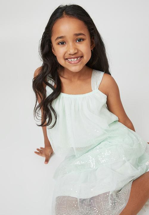 Cotton On - Selena dress up top - pale mint