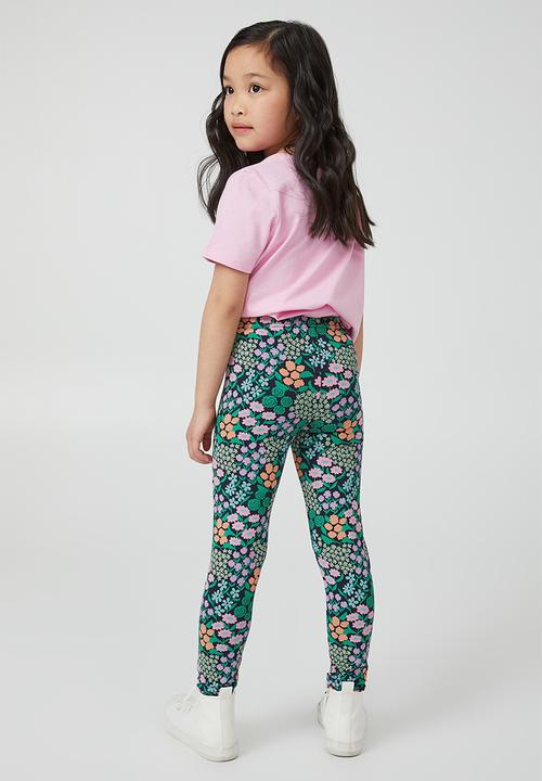 Cotton On - Huggie tights - navy blazer/clara ditzy