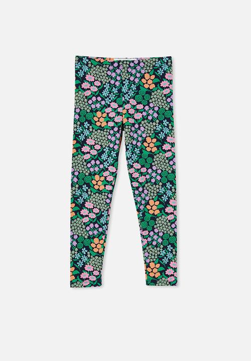 Cotton On - Huggie tights - navy blazer/clara ditzy