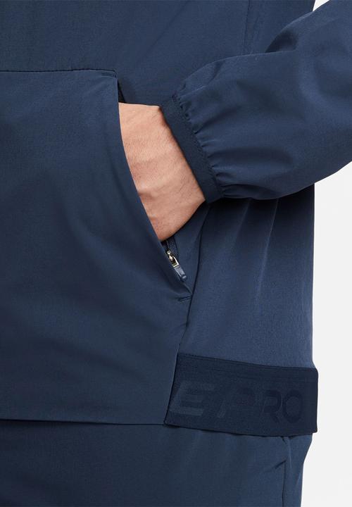 Nike - NP Dri-FIT Flex Vent Max Full-Zip hooded jacket - obsidian/game royal