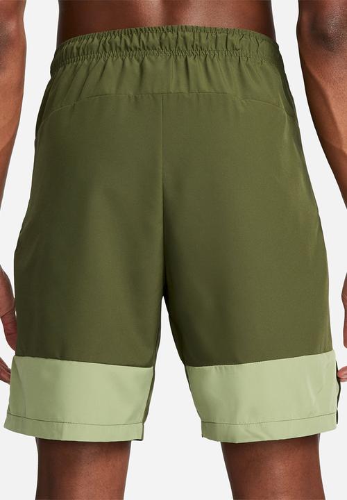 Nike - Dri-FIT Flex  9 " woven training short - rough green/alligator/black