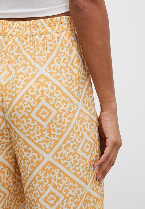 Superbalist - Relaxed wide leg co-ord - orange tiles