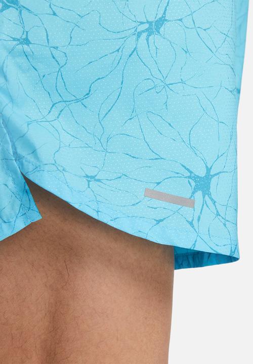 Nike - Stride D.Y.E.  7" running shorts - blue chill/lt crimson