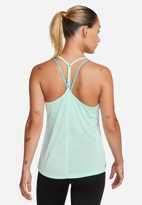 Nike - W nike one dri-fit elstka std tank - mint foam & black
