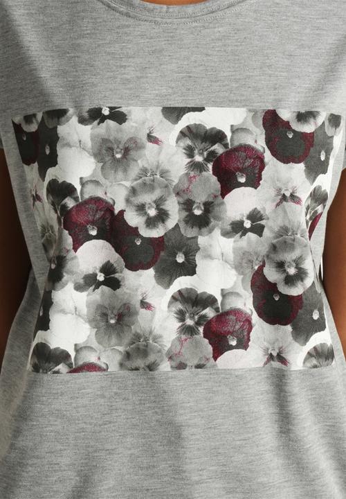 Pieces - Maja Printed Tee