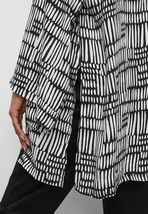 Superbalist - Short shacket - abstract texture