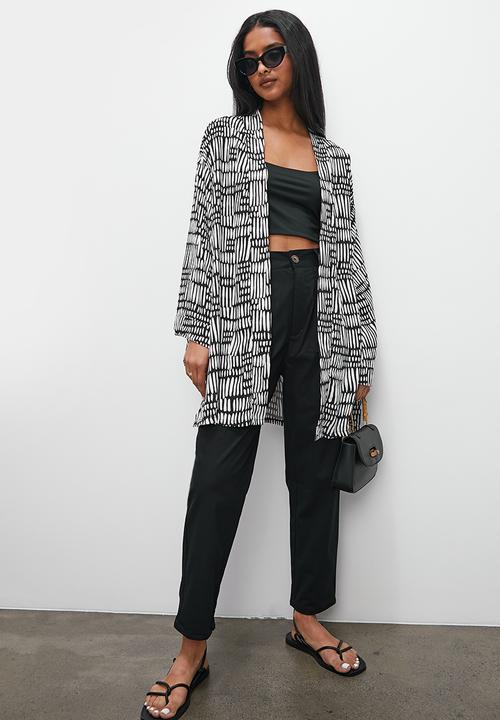 Superbalist - Short shacket - abstract texture