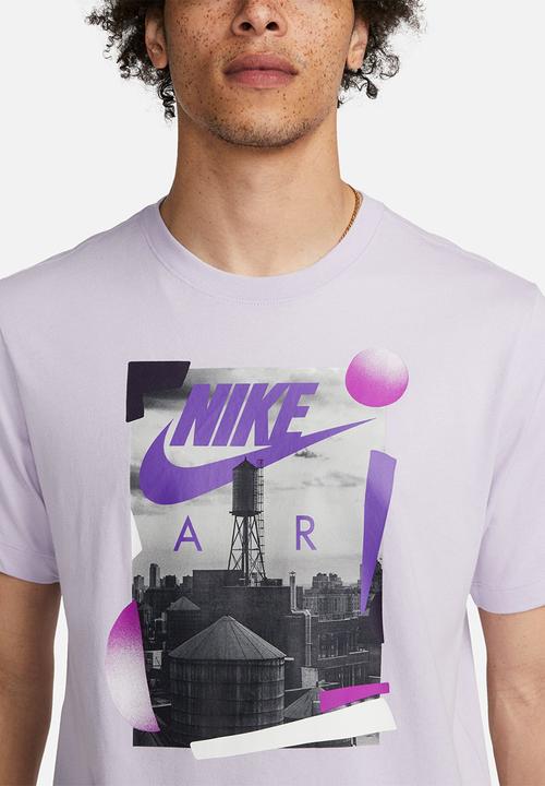 Nike - NSW Air  rhythm photo tee  - violet frost