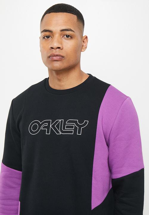 Oakley - Throwback crew rc sweatshirt - blackout