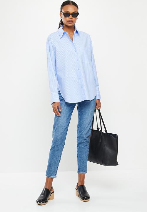 MANGO - Shirtregu - navy
