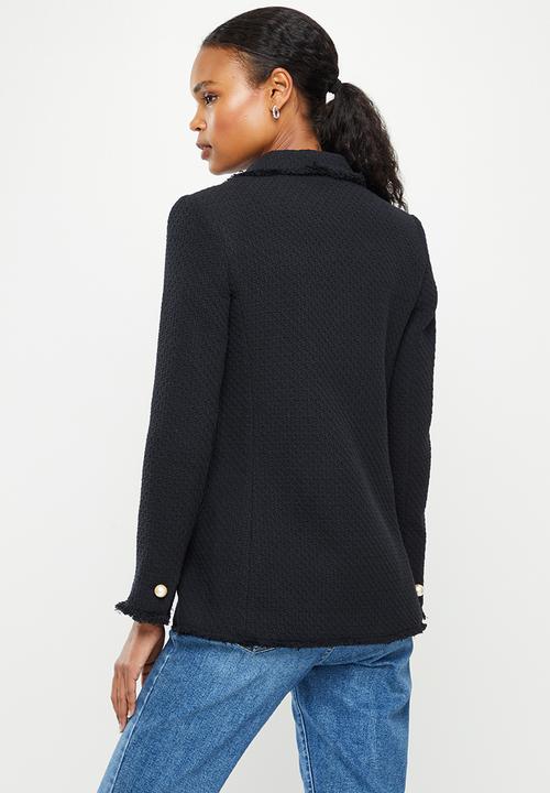 MANGO - Blazer quintin - black
