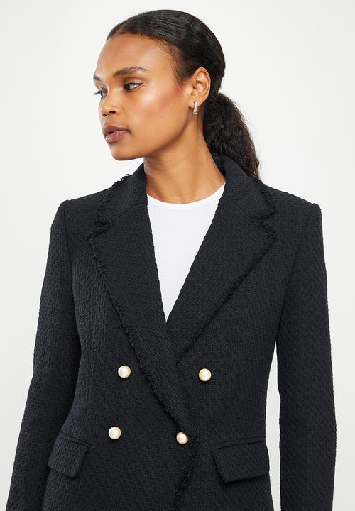 MANGO - Blazer quintin - black
