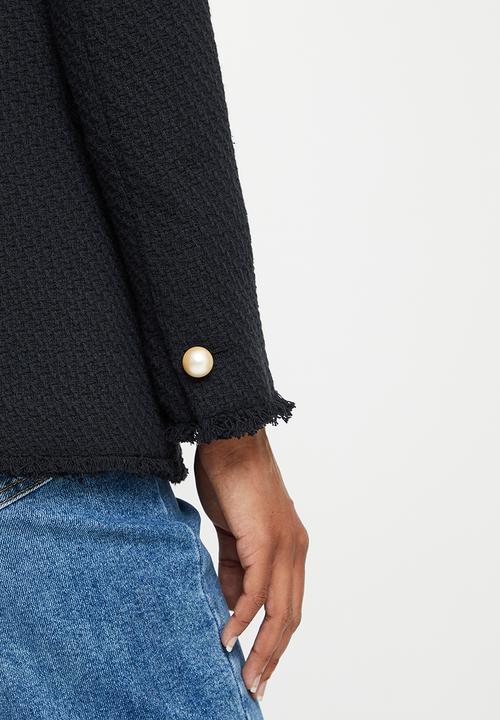 MANGO - Blazer quintin - black