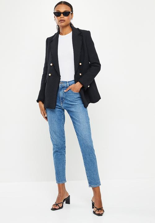 MANGO - Blazer quintin - black