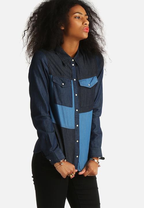 Vero Moda - Melissa Denim Patch Shirt