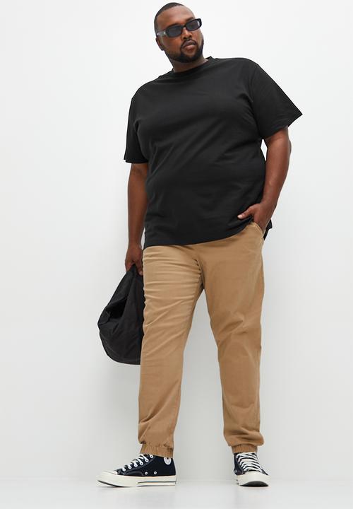 Superbalist - Relaxed fit organic crew neck - black