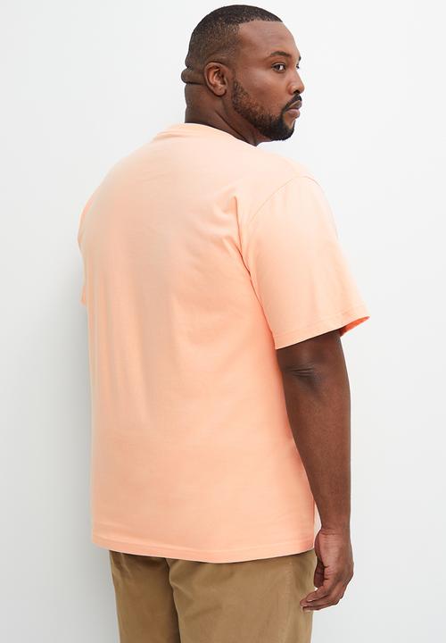 Superbalist - Relaxed fit organic plus crew neck - soft coral
