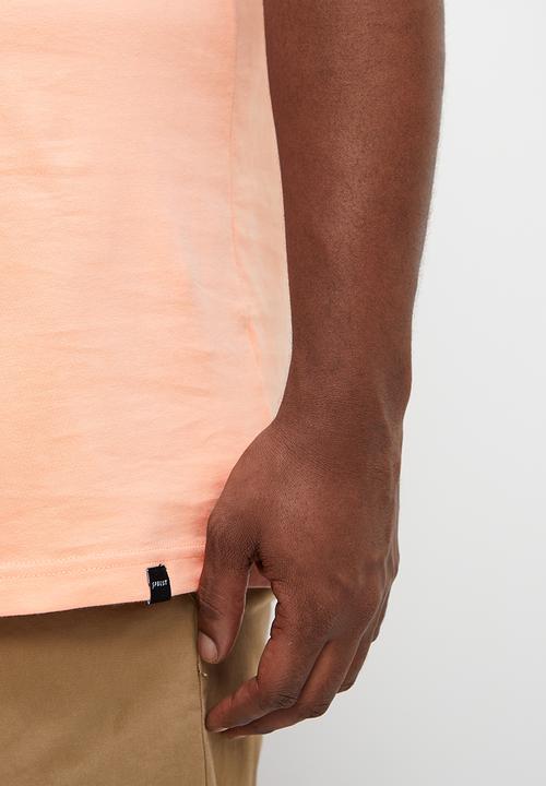 Superbalist - Relaxed fit organic plus crew neck - soft coral