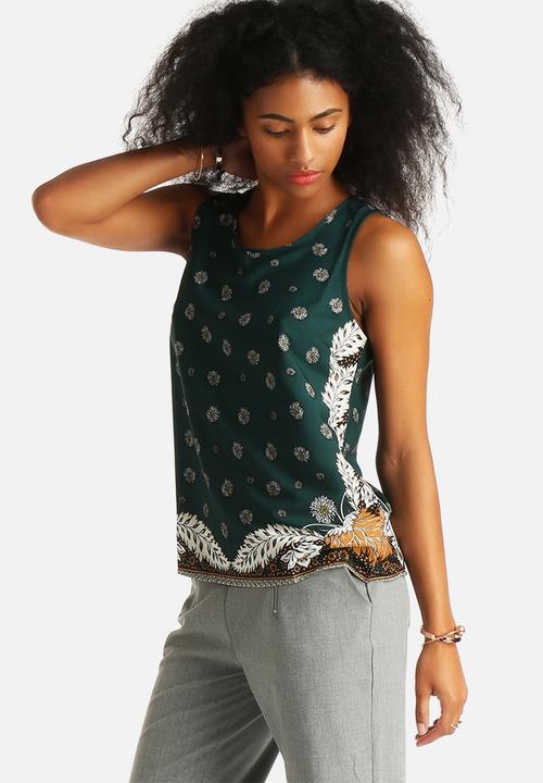 Vero Moda - Bardot Scarf Tank Top
