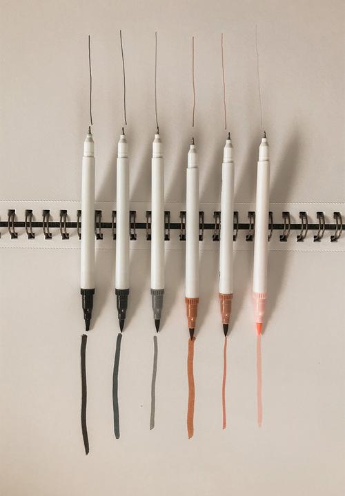 Typo - Dual markers 6 pack - neutral