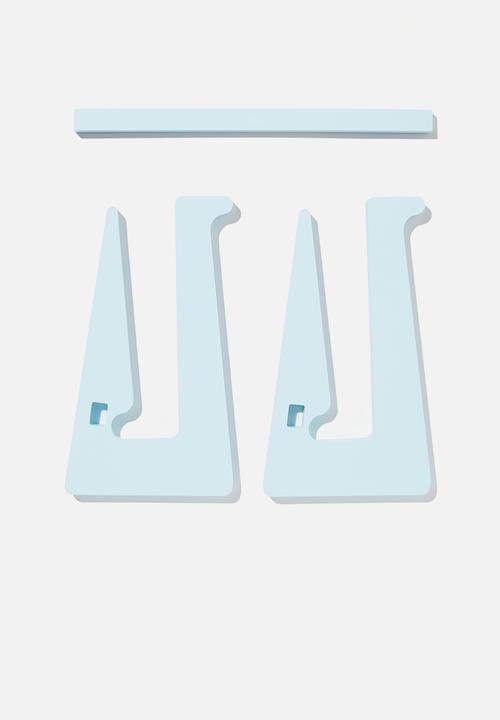 Typo - Collapsible laptop stand - arctic blue