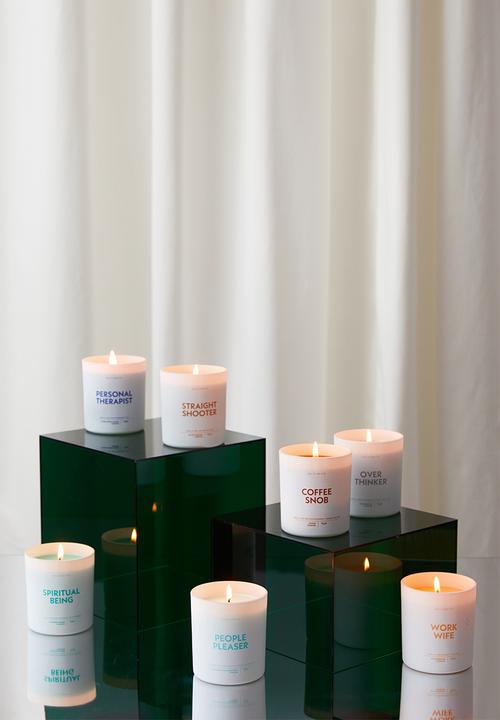 Typo - Tell it like it is candle-ultra blue personal therapist
