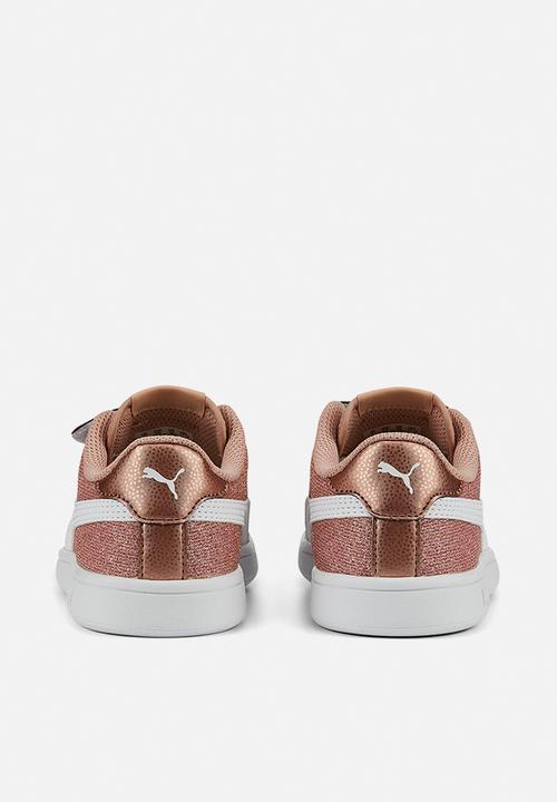PUMA - Puma smash v2 glitz glam v ps - rose gold & puma white