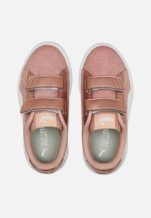 PUMA - Puma smash v2 glitz glam v ps - rose gold & puma white