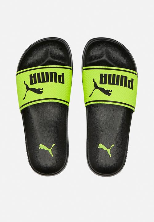 PUMA - Leadcat 2.0 jr - lime squeeze-puma black