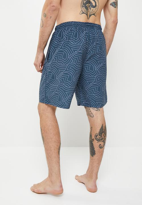 Canterbury - Awning printed 8'' short - navy