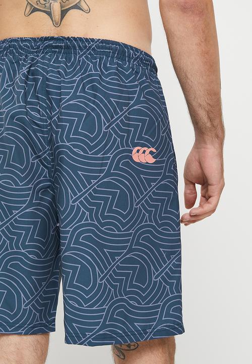 Canterbury - Awning printed 8'' short - navy