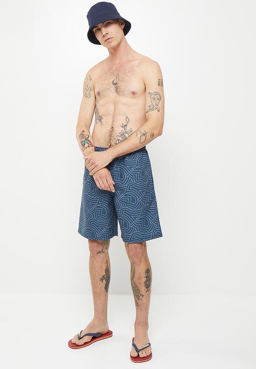 Canterbury - Awning printed 8'' short - navy