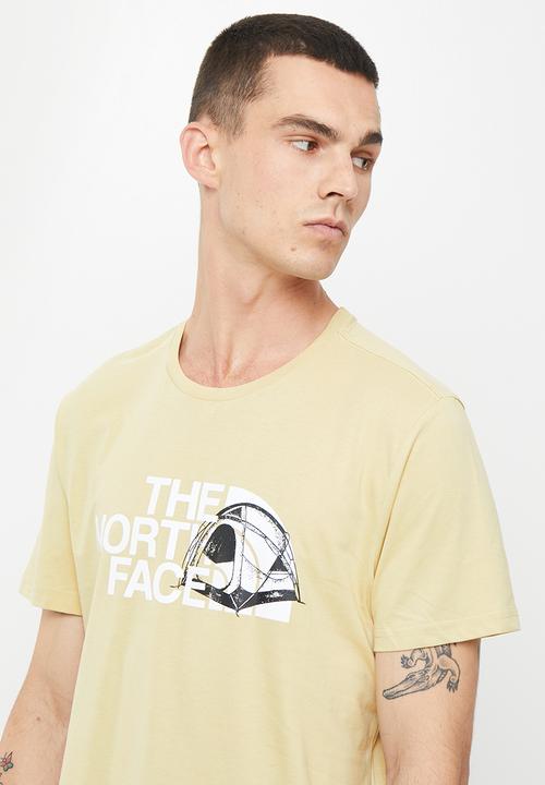The North Face - M short sleeve graphic half dome tee - gravel