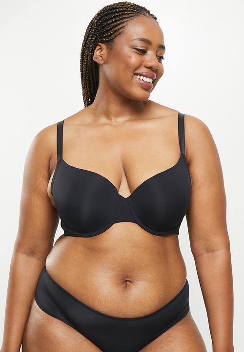DORINA - Rue 2pack light padded demi bra - pink & black