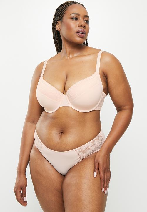 DORINA - Plus rue 2 pack cheeky hipster - pink & black