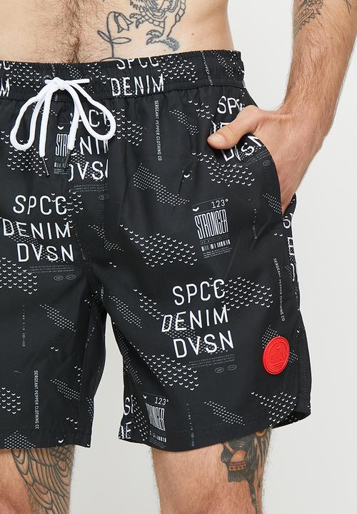 S.P.C.C - Stokes swim short - black