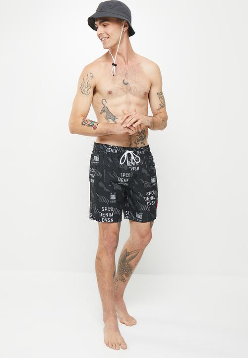 S.P.C.C - Stokes swim short - black